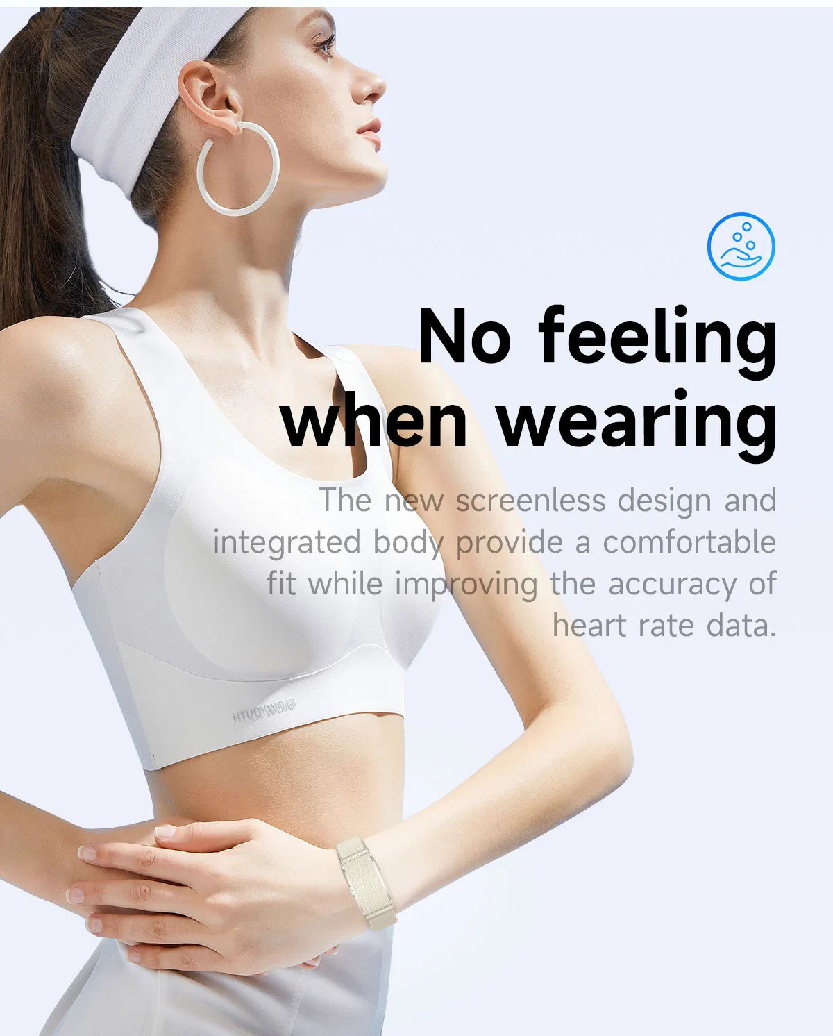 Advanced Smart Electronic Bracelet for Sport and Fitness Tracking