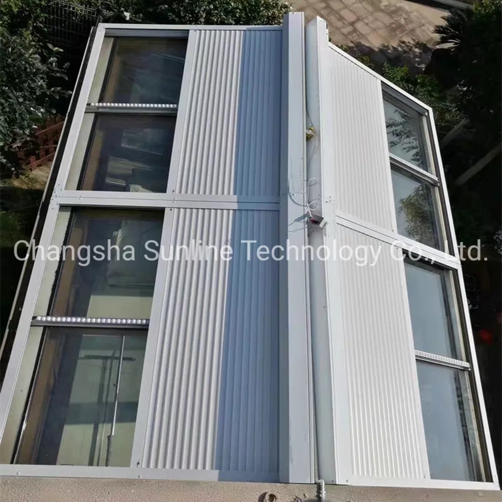 Motorized Sunroom Aluminum Roof Retractable Louver