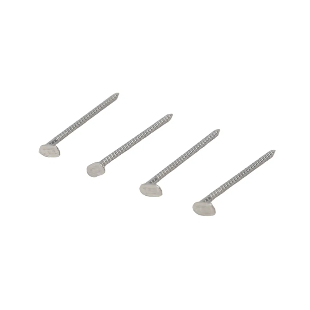 Stainless Steel Ring Shank Right Angle Camping Clinch Nails