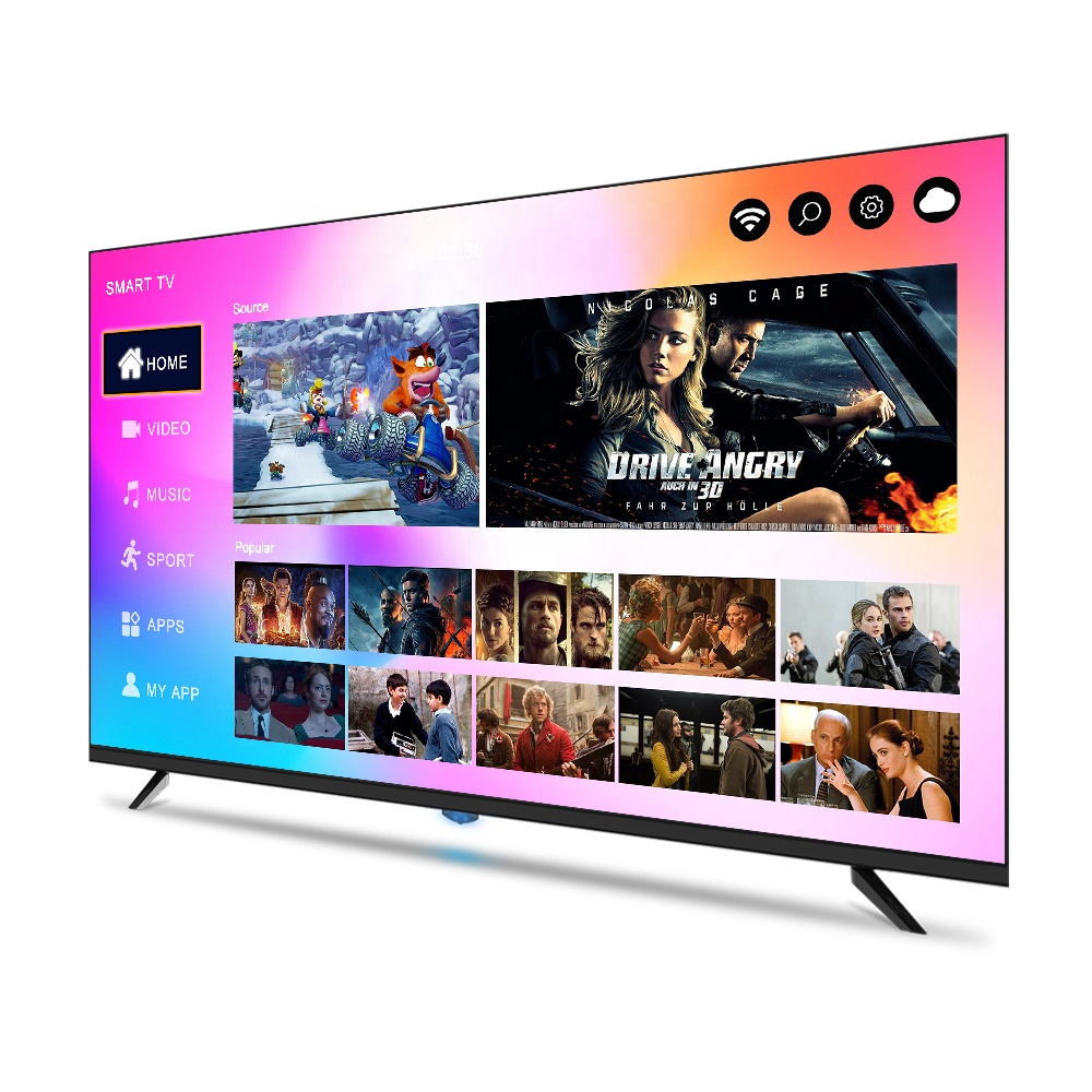 Телевизор Smart TV 50-98 дюймов 4K/8K QLED MiniLED Android безрамочный