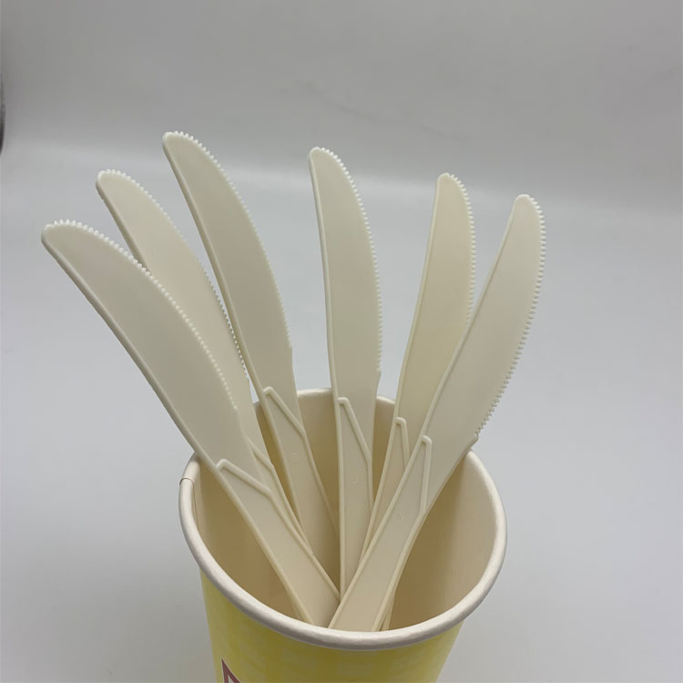 Practical Degradable Useful Tableware Compostable Cornstarch Knife