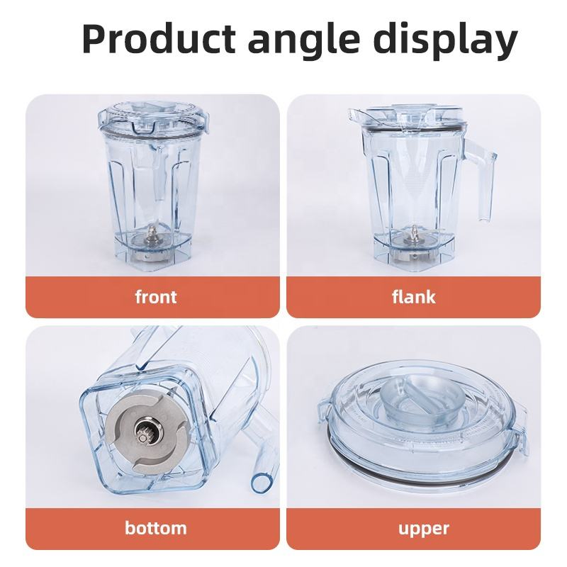 Vitamx A3500 Series 64 Oz. Plastic Jar with Lid. Blade and Bottom as a Set