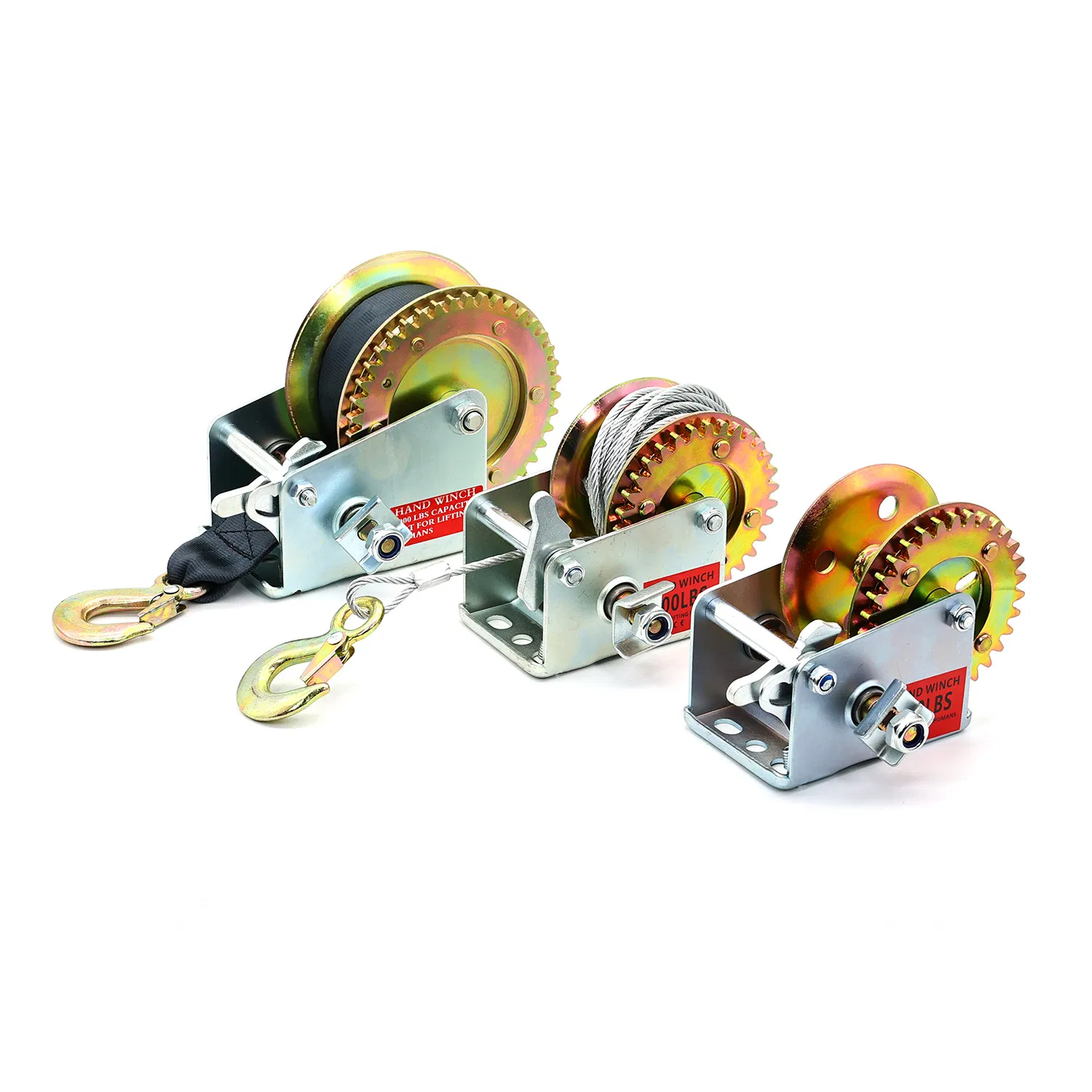 Лебедка ручная для лодочного прицепа 1000lbs