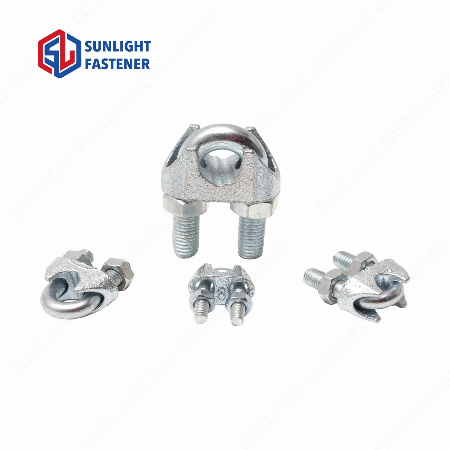 Wire Rope Fastener Shackles Turnbuckle Thimble Ferrules Eye Bolts Clips Eye Plate Rigging Hardware Kits