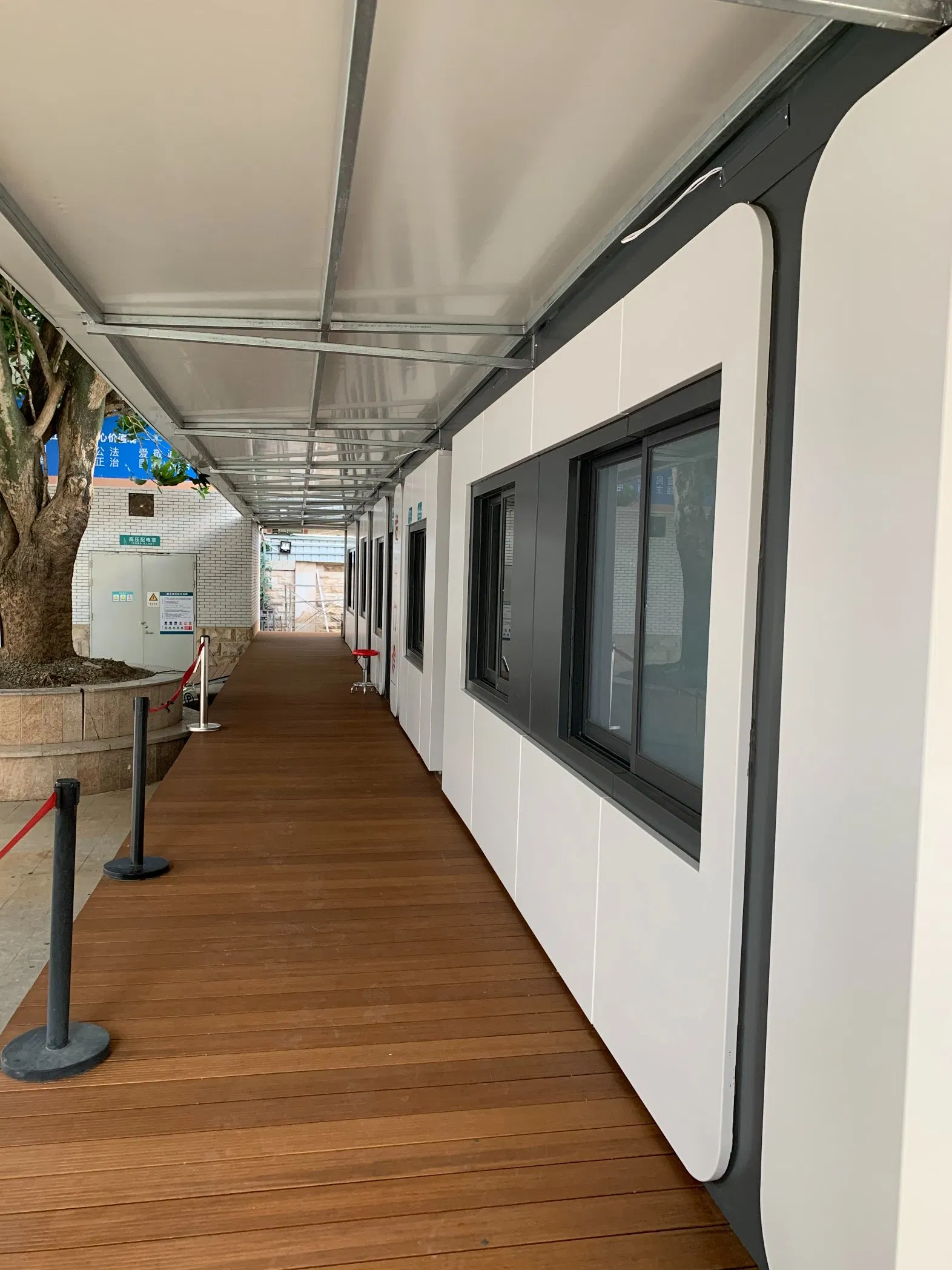 Portable 20FT Foldable Steel Modular Office for Outdoor Use