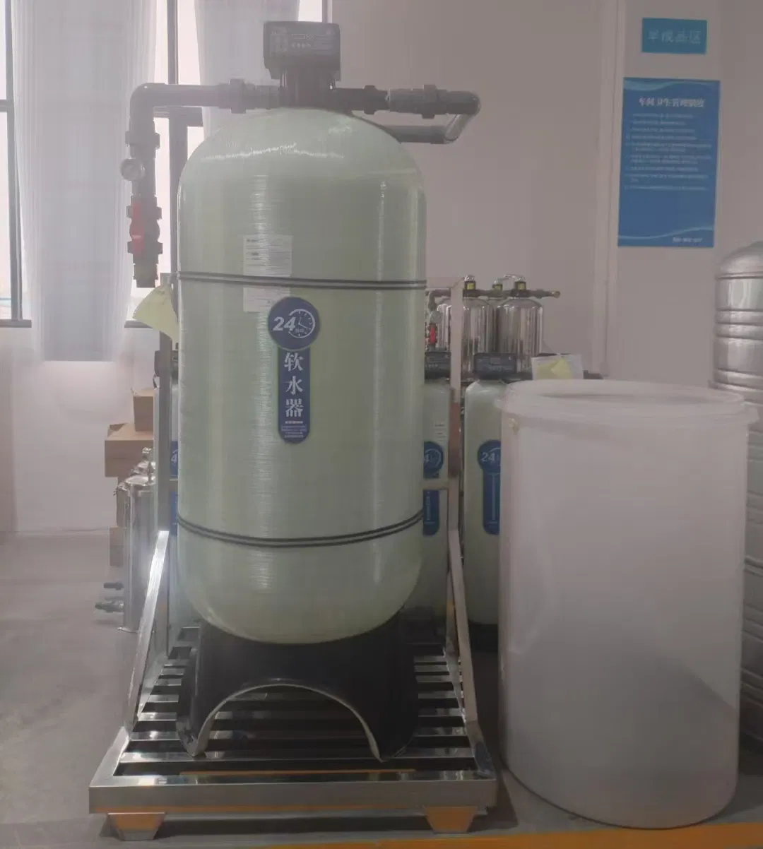 1000L/H Water Softener System /FRP Tank Filtering/Softening System