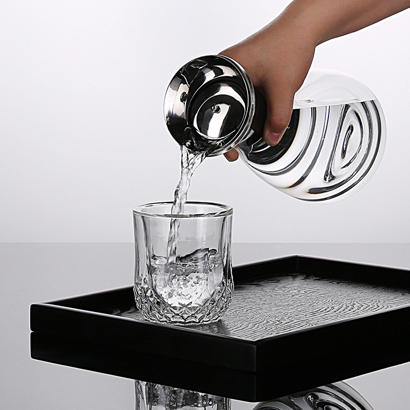 Кувшин для воды из боросиликатного стекла 1100/1700 мл