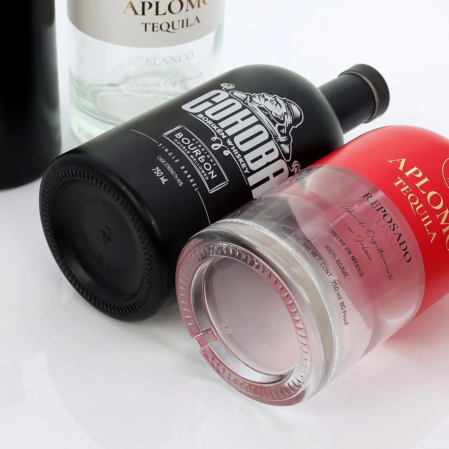 Custom 70cl 75cl Glass Bottle for Liquor Gin Spirits