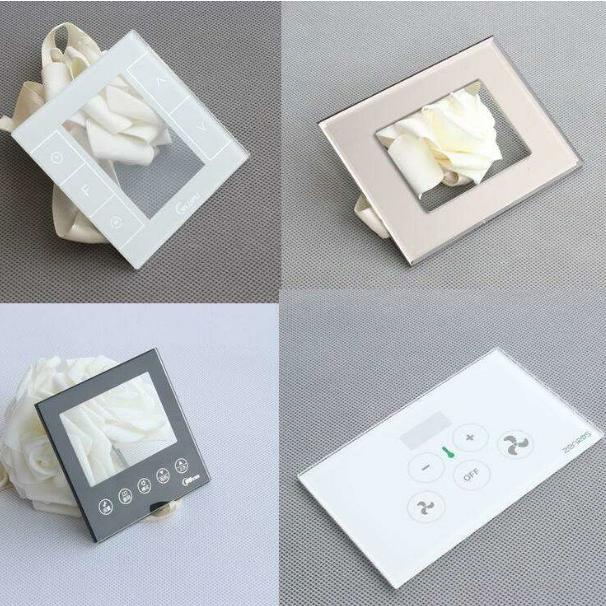 Wholesale Customization of High-Quality Touch Sensitive Silk Screen Printed Glass Switch Panels with Competitive Price