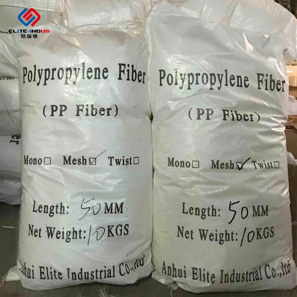 Mesh PP Fibrilated for Producing High Strength Cement Products