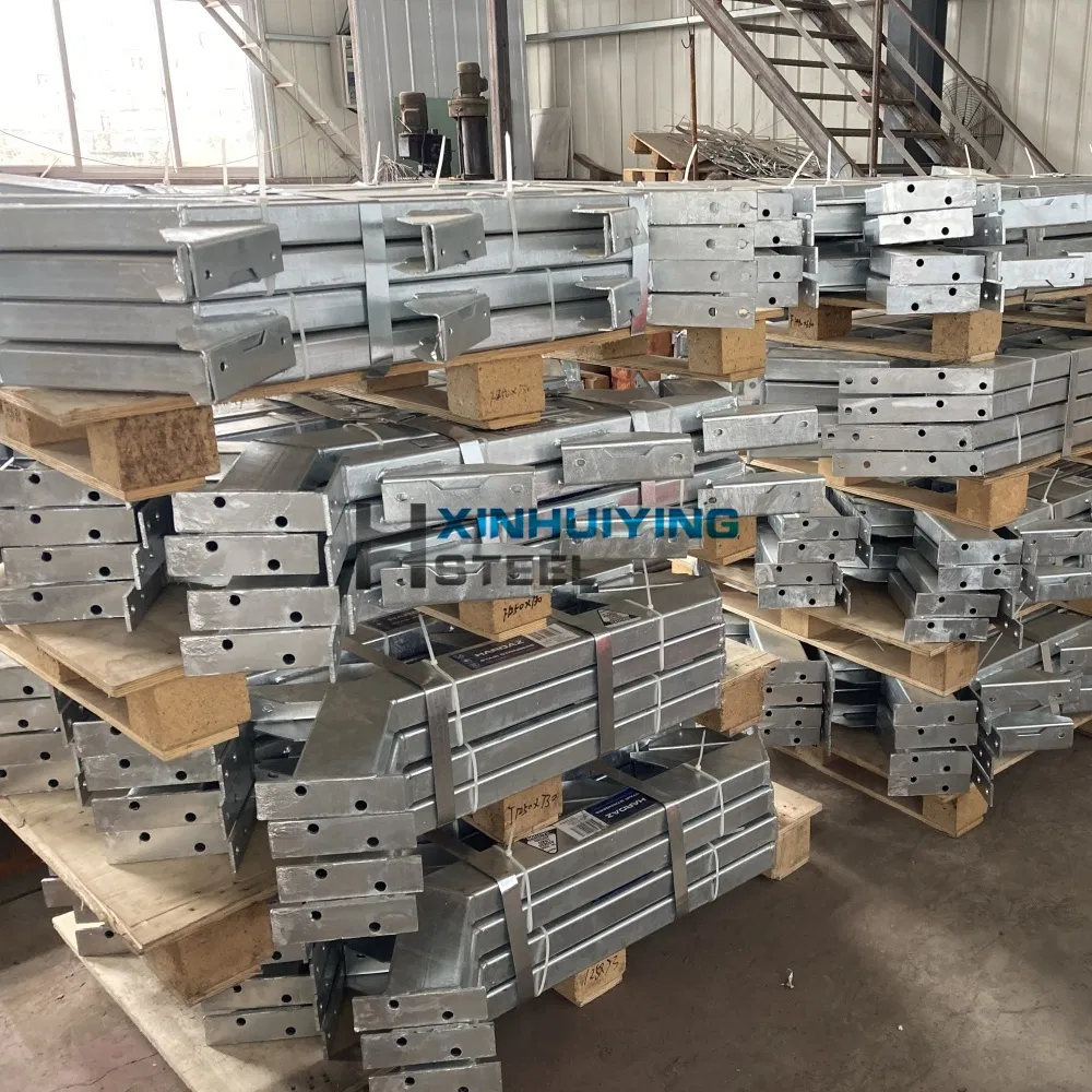 Australia Standards Galvanised Steel Stringers Custom Metal Steel Stairs Outdoor