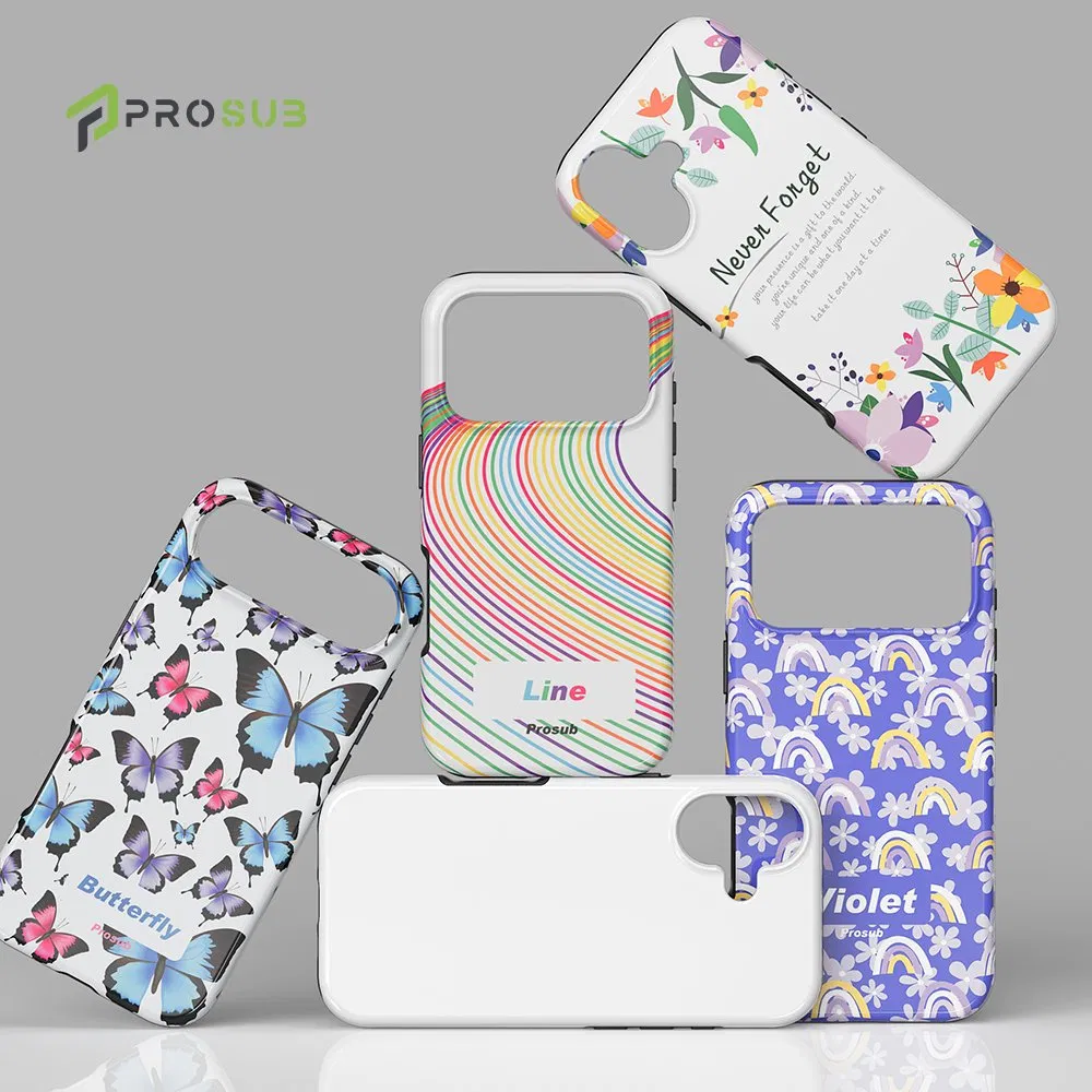 Чехол для iPhone 17 Prosub для сублимации, глянцевый/матовый