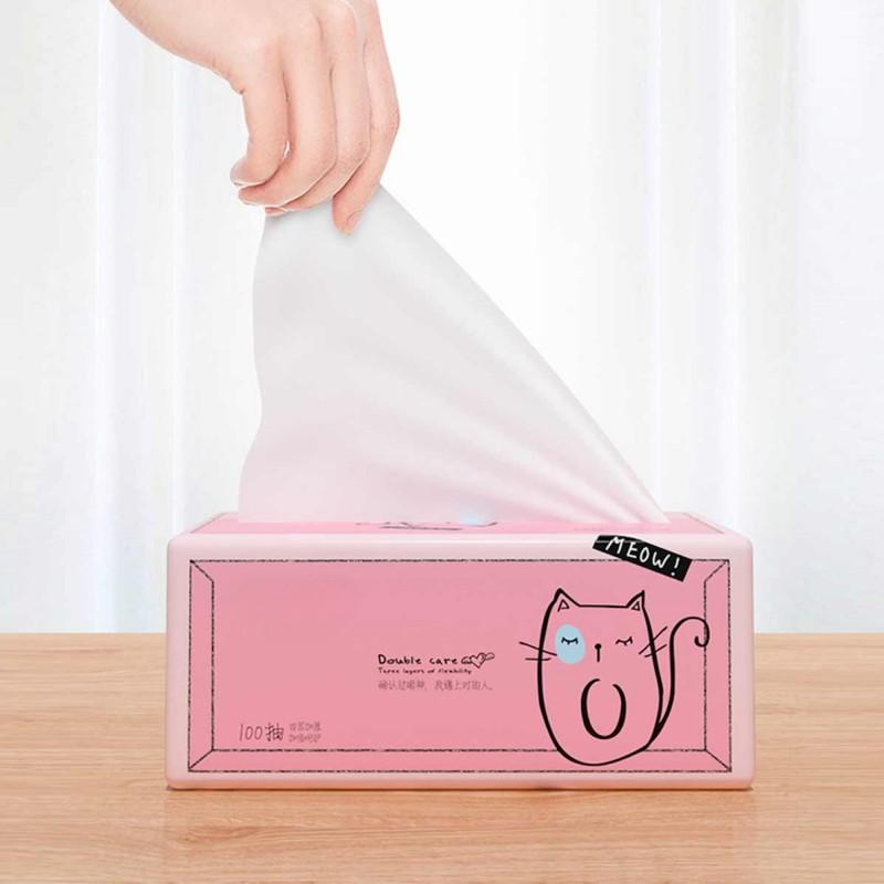 Hot Selling 3ply Customizable and Soft Virgin Wood Facial Tissue Paper