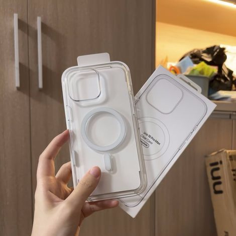 1: 1 Magsafe Magnetic Clear Transparancy Phone Case