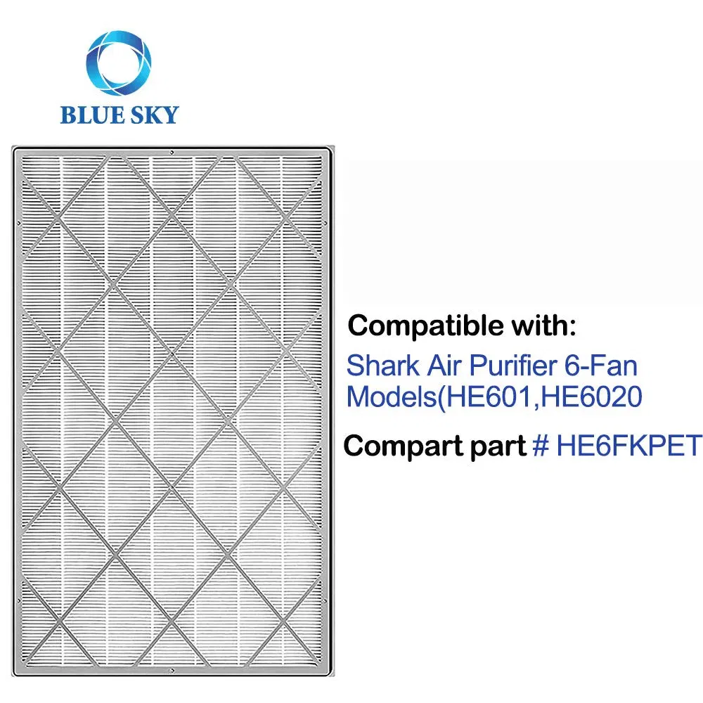 Bluesky Air Purifier Replacement H13 Filter He601 for Sharks Air Purifier 6 Fan Models He601 He602 Part He6fkpet He6fkpro