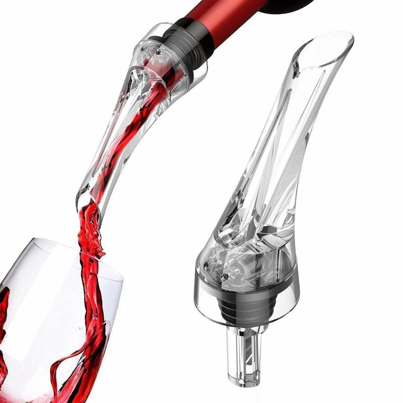 Woodpecker Dispenser Premium Aerating Spout Aerating Pourer Decanter Spout Metal Wine Aerator