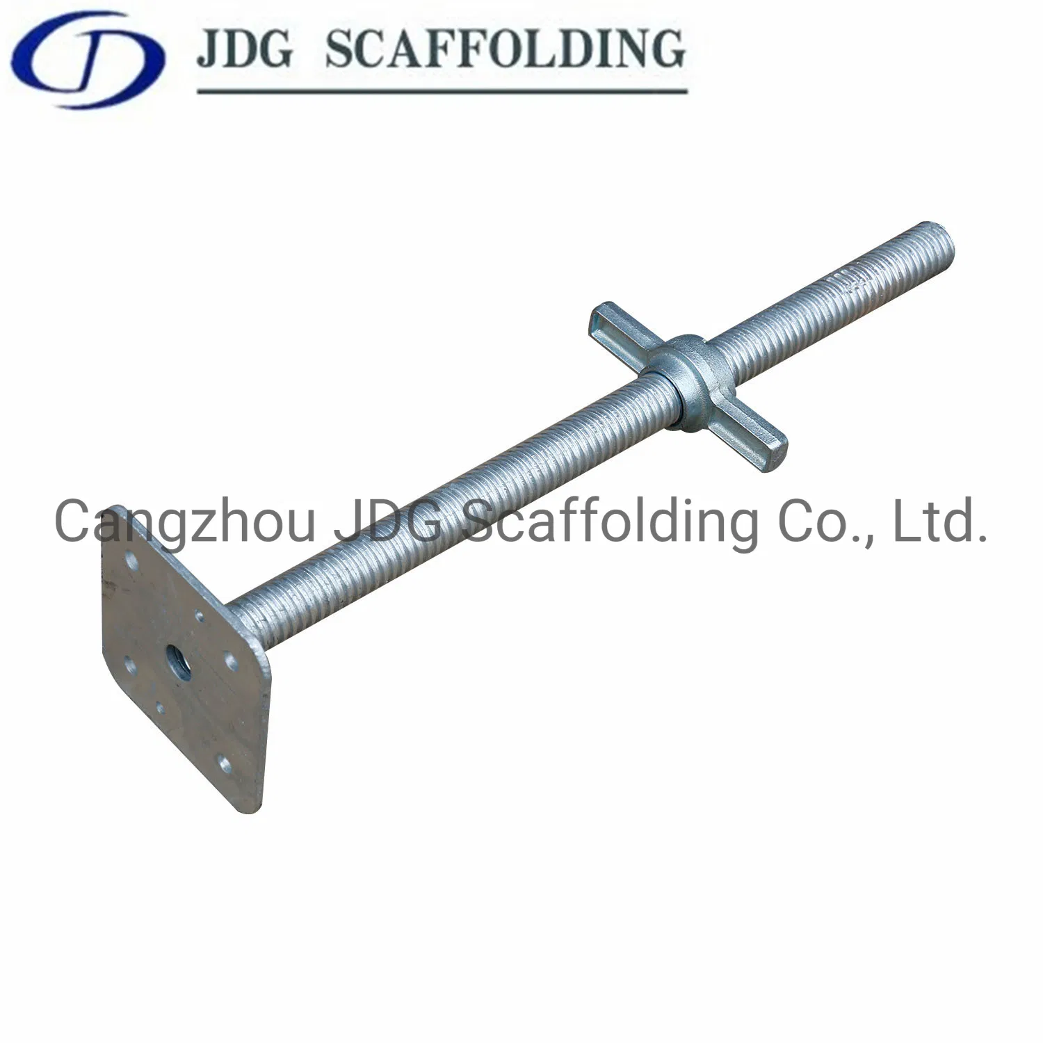 Scaffolding Accessories Steel Swivel Scaffold Hollow Jack Base for Slab Support