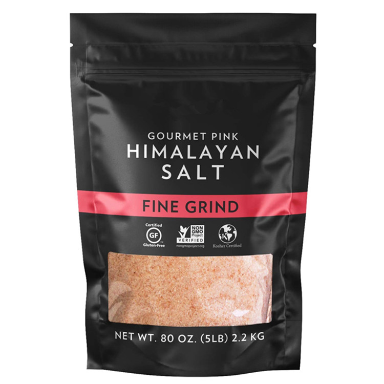 Custom High Quality All Natural Pink Himalayan Fine Grind Salt