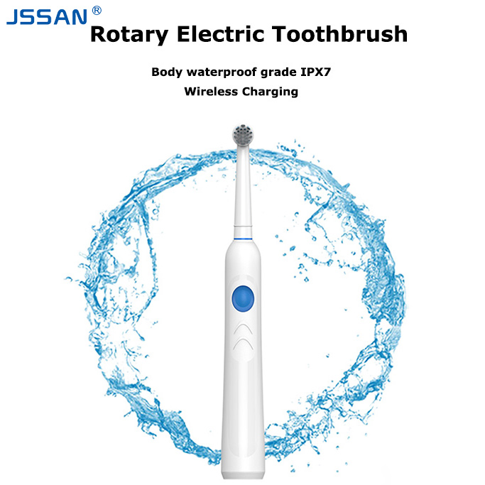 OEM Rotating Electric Toothbrush Round Head Ipx7 Toothbrushes High Quality Cheap Low Noise Oral Cleaning