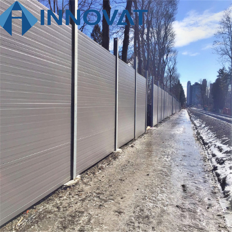 Sound Barrier Walls/ Highway Precast Concrete Noise Barrier Panel/ PMMA Barrier Laminated Glass Acrylic Plate PC/Acoustic Panel Supplier