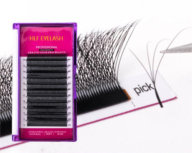 Beauty Easy Fanning Saving Time Soft Natural Faux Mink Criss-Cross Y Eyelash Extension