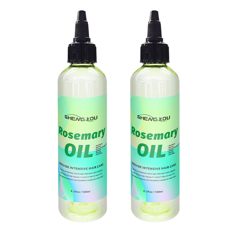 OEM Private Label Hair Treatment Product Anti-Frizzy Organic Rosemary Essential Oils Repaired Hair Serum Oil