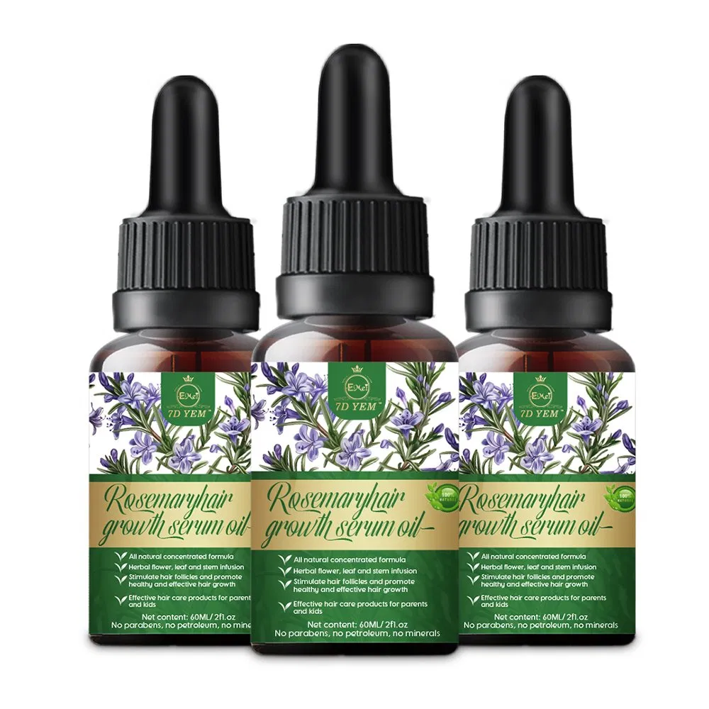 Private Label Tea Tree Essence Nourishes Scalp and Promotes Hair Growth Rosemary Hair Growth Oil