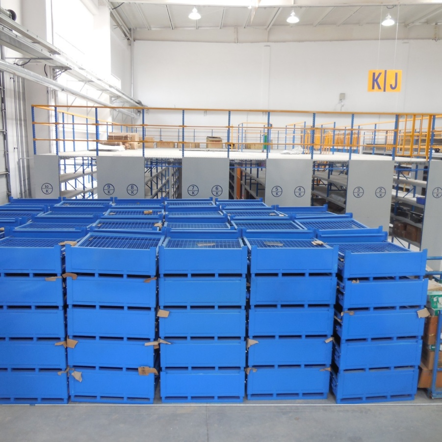 Industrial-Grade Ouality Timely Delivery Maximized Vertical Space Utilization Safe Steel Mezzanine Floor