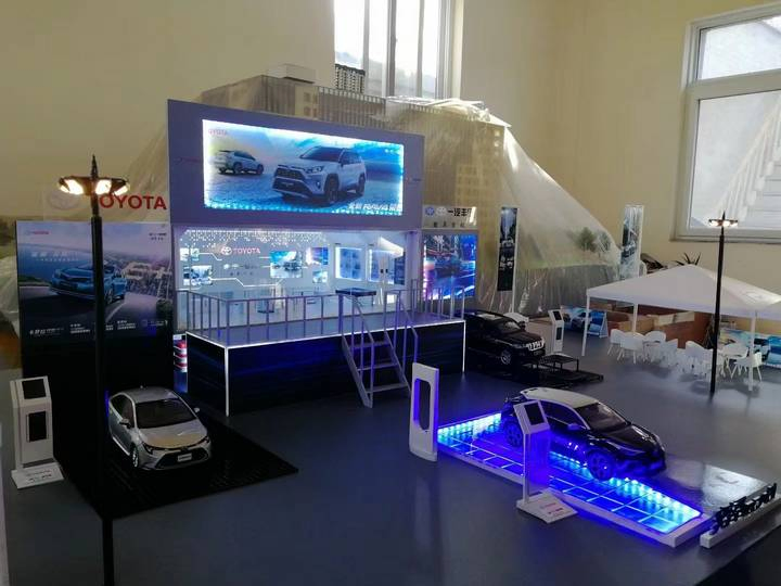 New Energy Storage Vehicle Display Model Making Suitable for Car Exhibitions