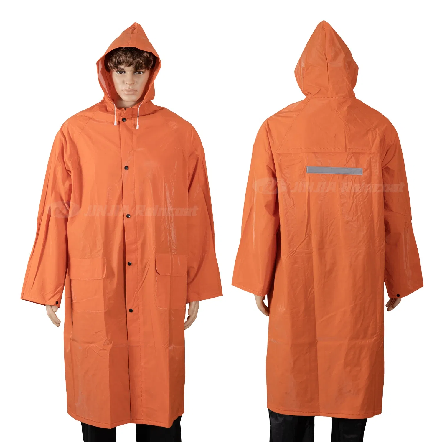 Safety Custom Rain Jacket for Men Women Waterproof Emergency Raincoat Poncho