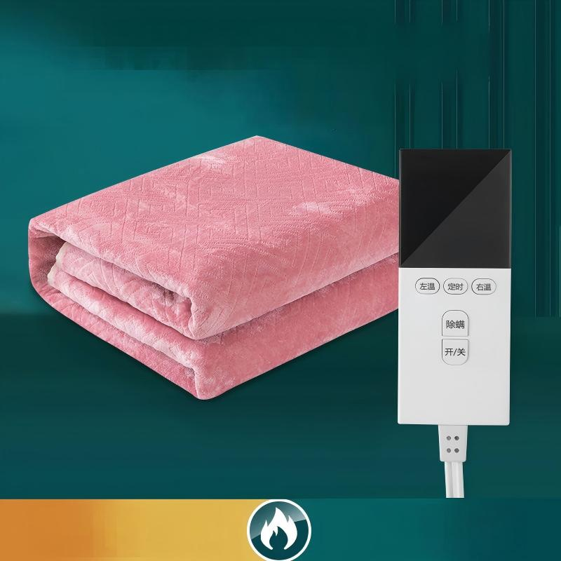 Quick Heat Electric Blanket Adjustable Temperature, Durable & Energy Efficient for Home Office Use