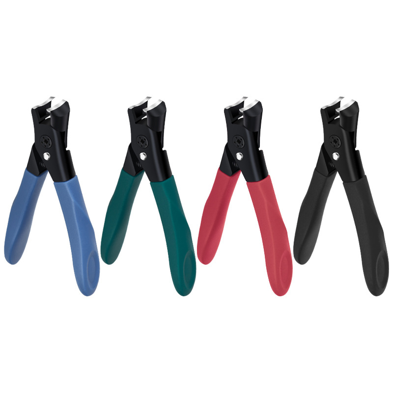 Soft Handle Stainless Steel Cuticle Nipper Manicure Nail File