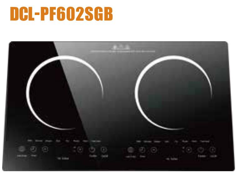 Pure Copper Heat Coil 4-Burner Touch Control Cooktop with 2000W