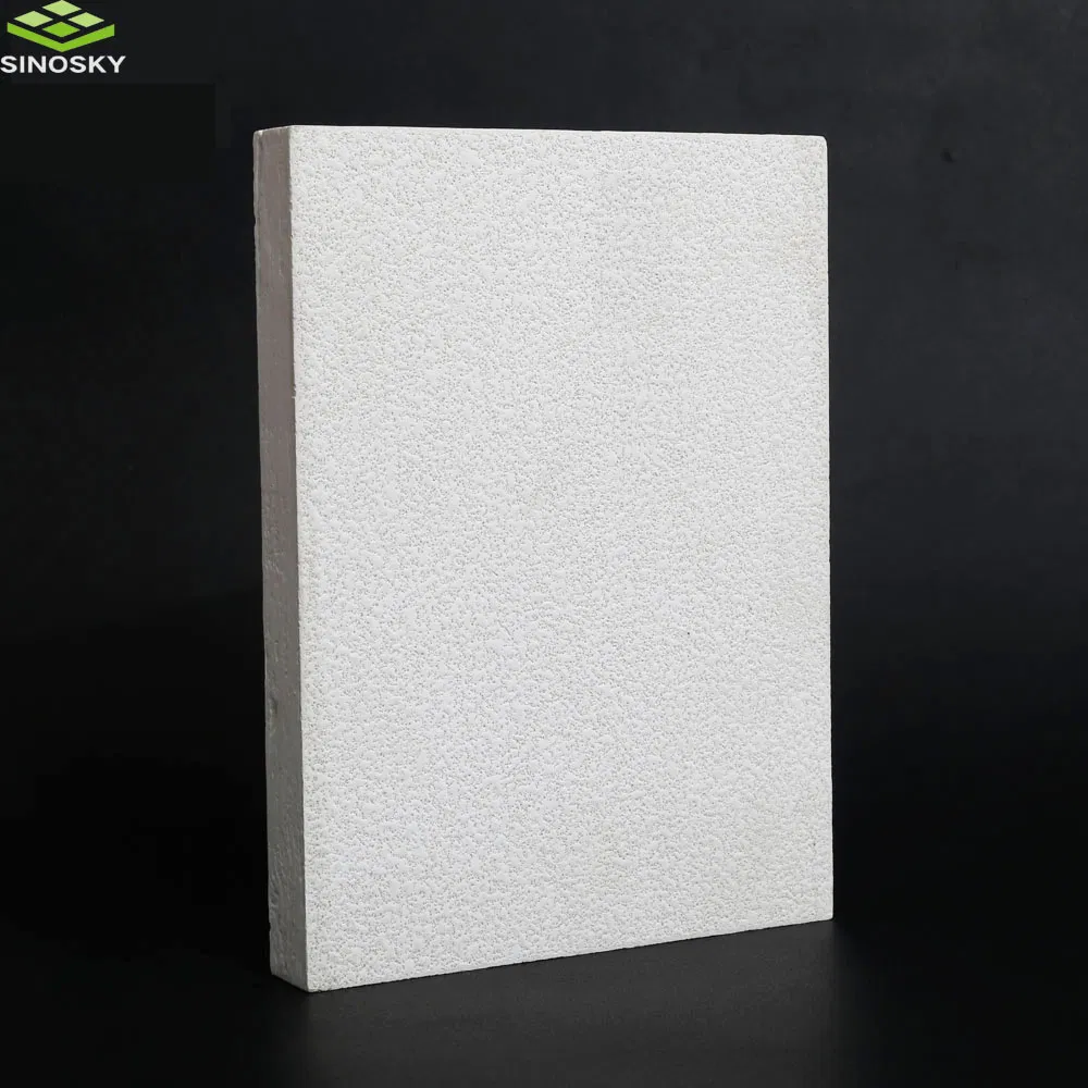 Decoration Fiberglass Wool Insulation Ceiling Tile Acoustic Ceiling Tile Factory Price