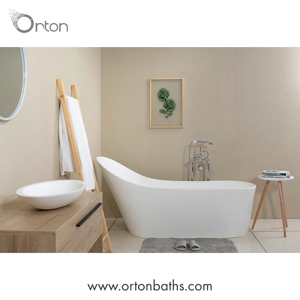 Ванна овальная Orton из искусственного камня