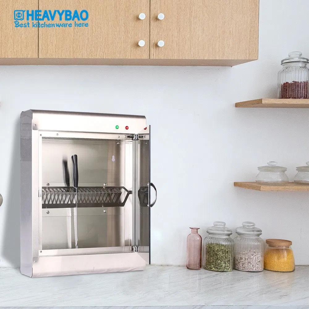 Heavybao UV Sterilizer Holder Knife and Fork Sterilizer Box Kitchenware Sterilization Container