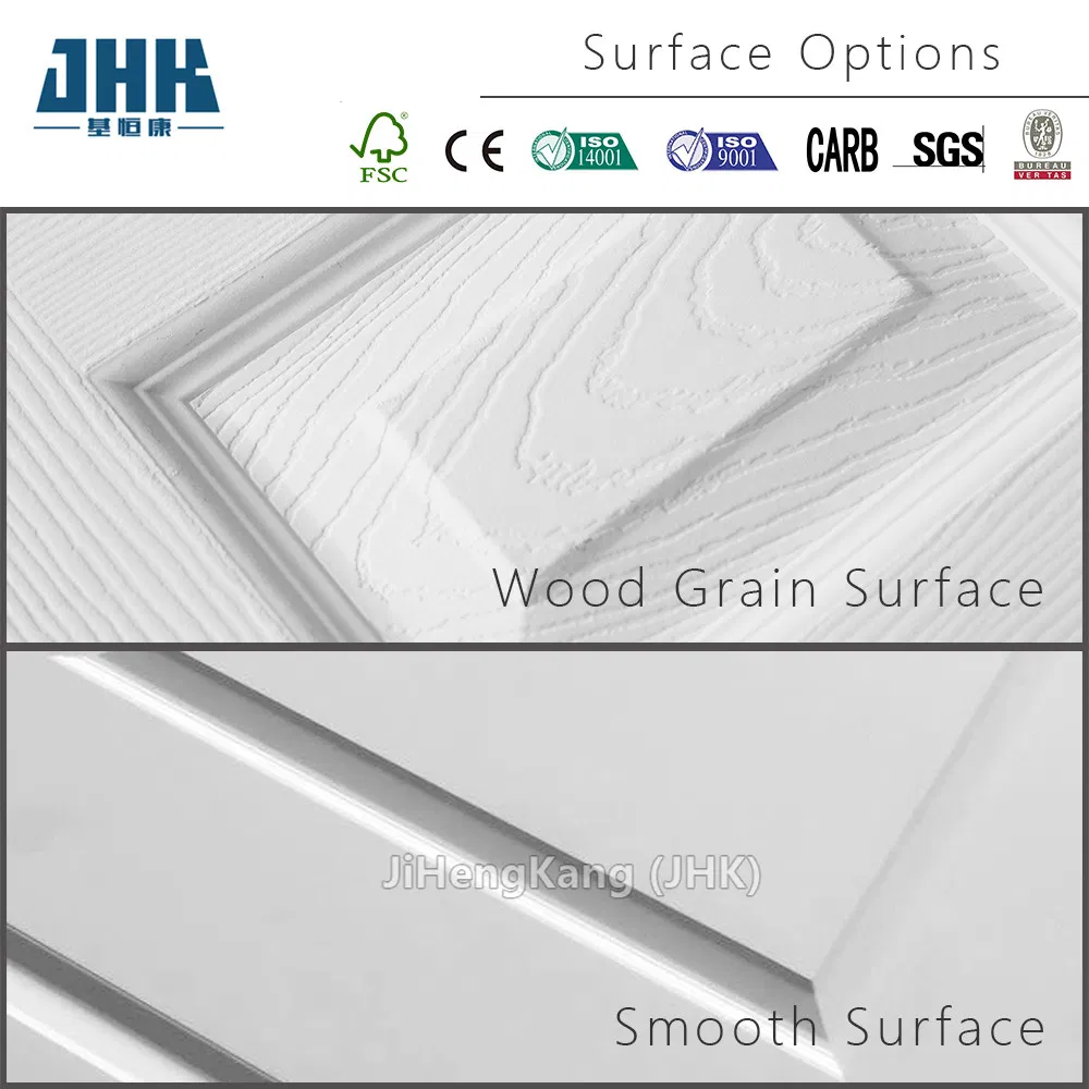 Jhk White Primer Moulding Plain White Door Skin