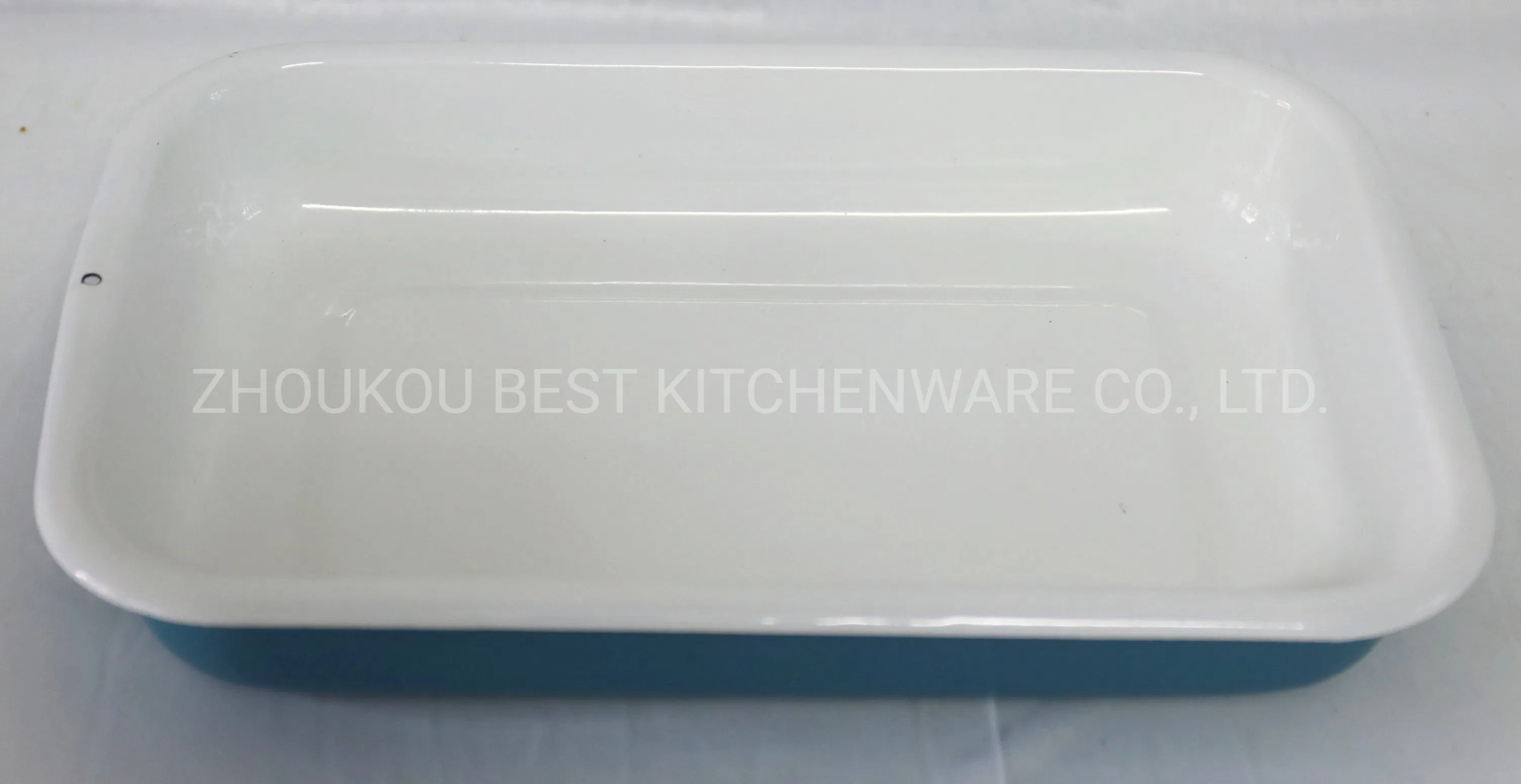 Wholesale Restaurant Food Serving Enamel Rectangular Tray