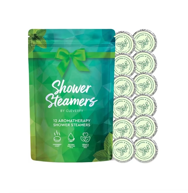 Rose and Jasmine Floral Aromatherapy Moisturizing SPA Shower Steamers