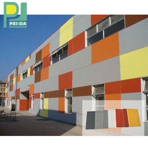 Outdoor Cladding Fiber Cement Board Color 8mm Price