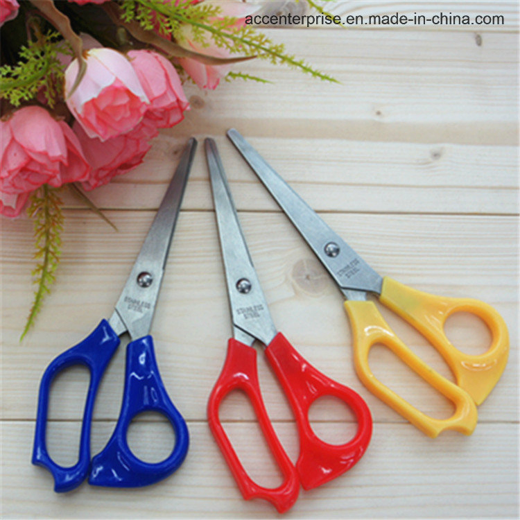 Ножницы канцелярские с мягкой ручкой, набор