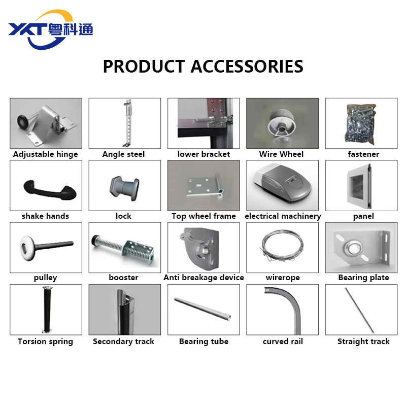 Factory Direct Sale High Quality Automatic Glass Garage Door