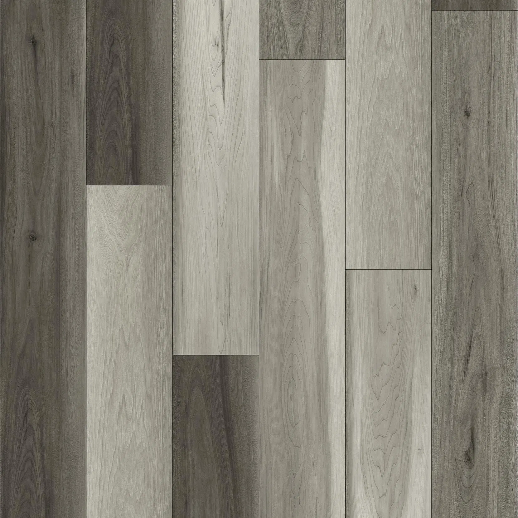 Водостойкий ламинат SPC с фаской, под дуб, 4-6 мм