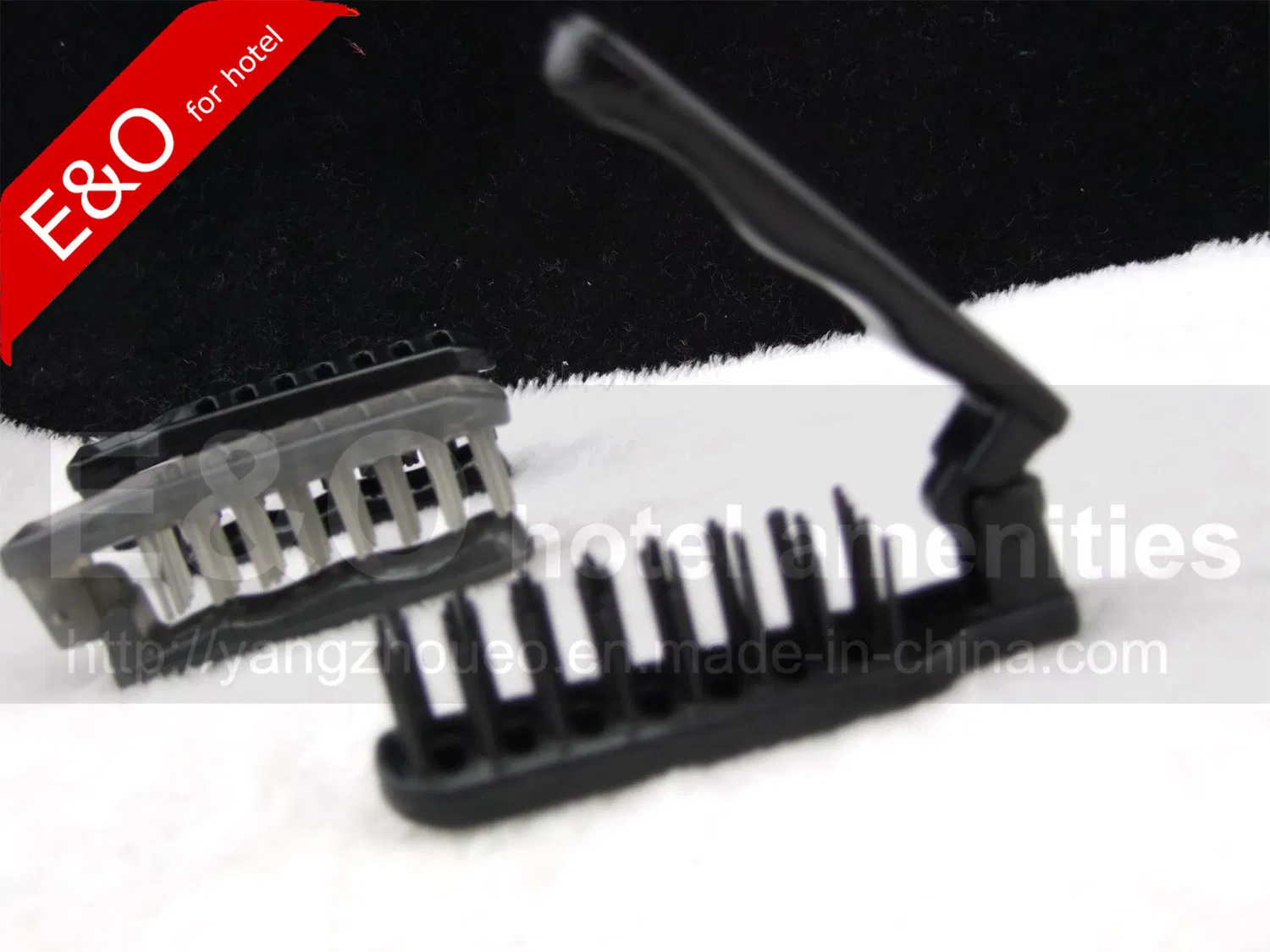 Cheap Plastic Hotel Black Comb
