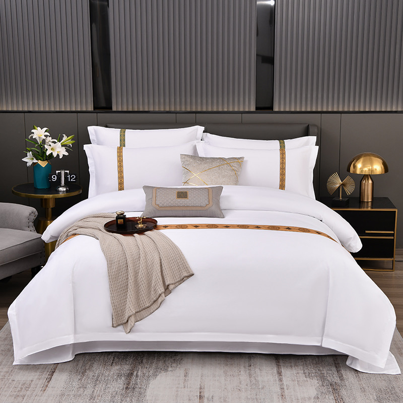 Hotel Style Slipper /Bathrobe /Towels&Bath Towels /Bath Mat Cotton Duvet Quilt Cover Set Hotel Duvet Insert White Bedding 100% Cotton Quilt Hotel Bedding Set