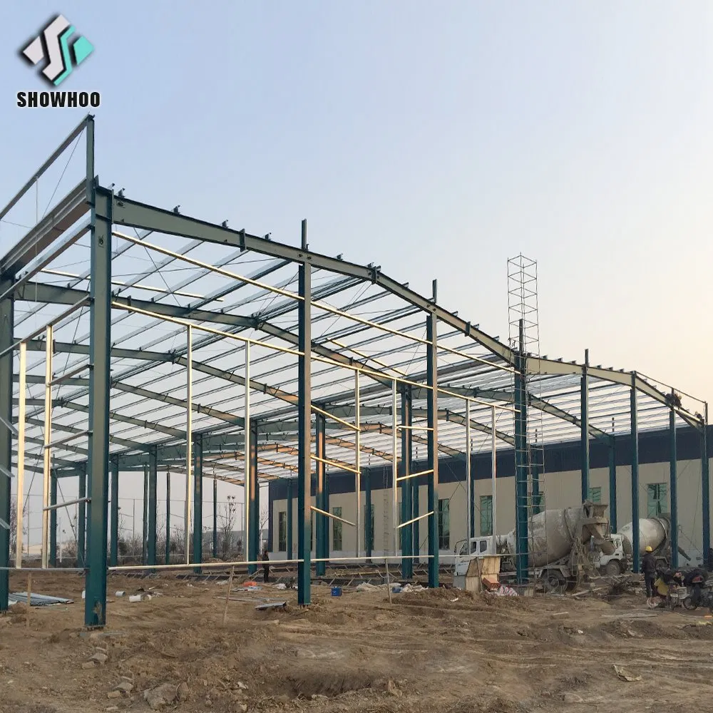 Construction Commercial Cold Storage Steel Structure Prefabricated Food Workshop Factory