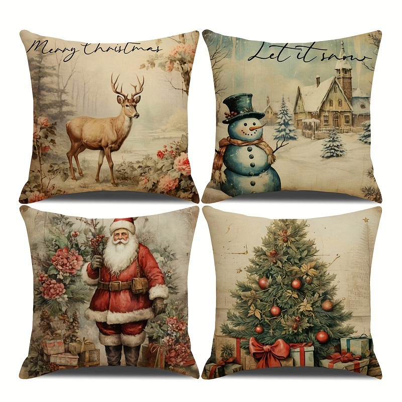 ODM Christmas Style Bedside Soft Package Sofa Cushion Pillow Set