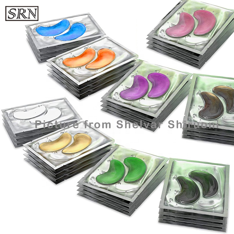 OEM ODM Box Under Eye Care Red Wine Hydrogel Moisturizing Eye Patch