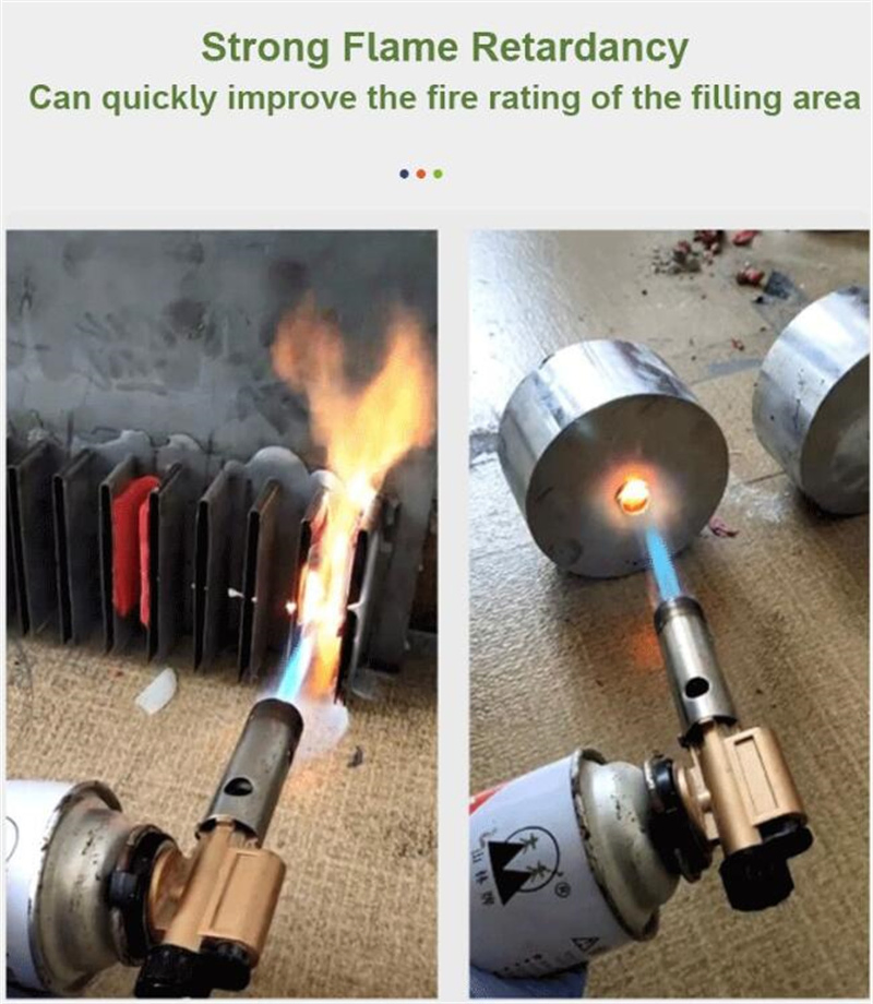 High Temperature Resistant and Flame Retardant Orange Fire Barrier Adhesive Fireproof Putty Pads for Electrical Wall Cracks