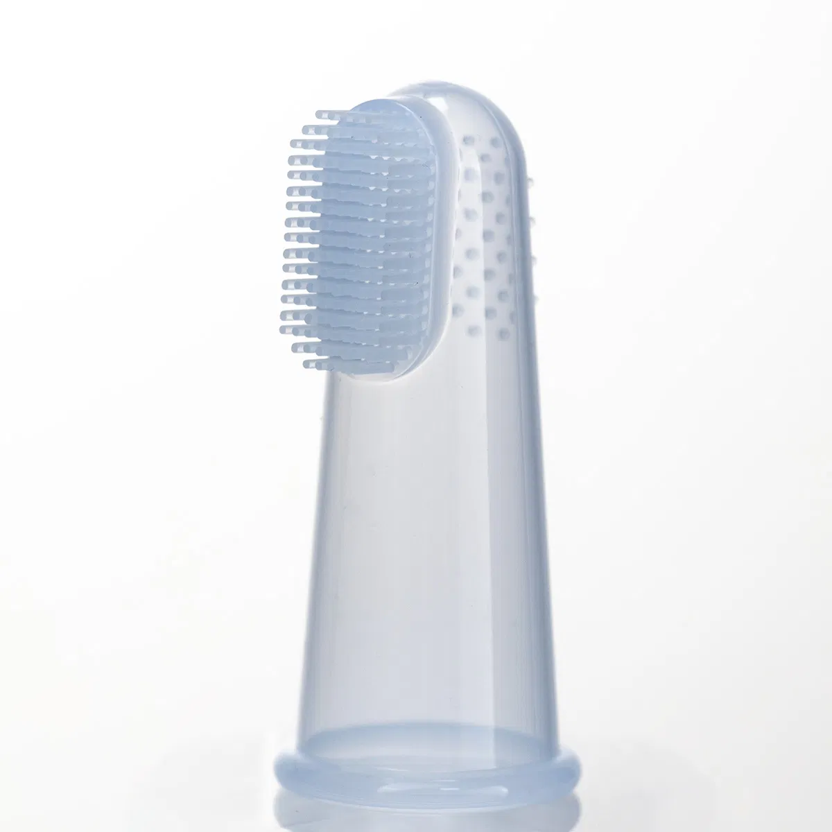 Food Grade Silicone Baby Training Brush Pet Finger Toothbrush